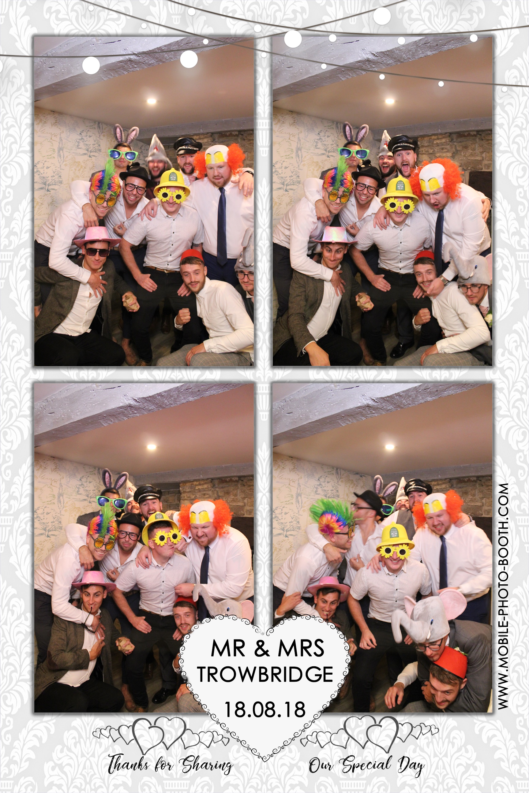 Mr & Mrs Trowbridge | View more photos from the event at images.mobile-photo-booth.com/u/MobilePhotoBoothUK/Mr-Mrs-Trowbridge